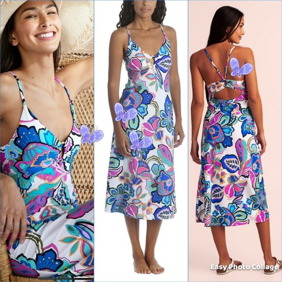 Trina Turk Other - 🦩Trina Turk MANDALAY  Midi DRESS 🦩1Lg left